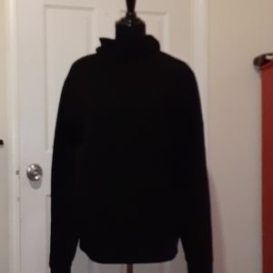 All Black plain hoodie